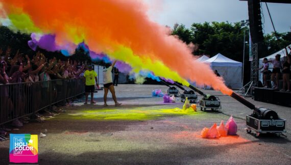 Holi Color day, tutto pronto per il bagno di folla e colori del 2 giugno al Parco Villa delle Rose